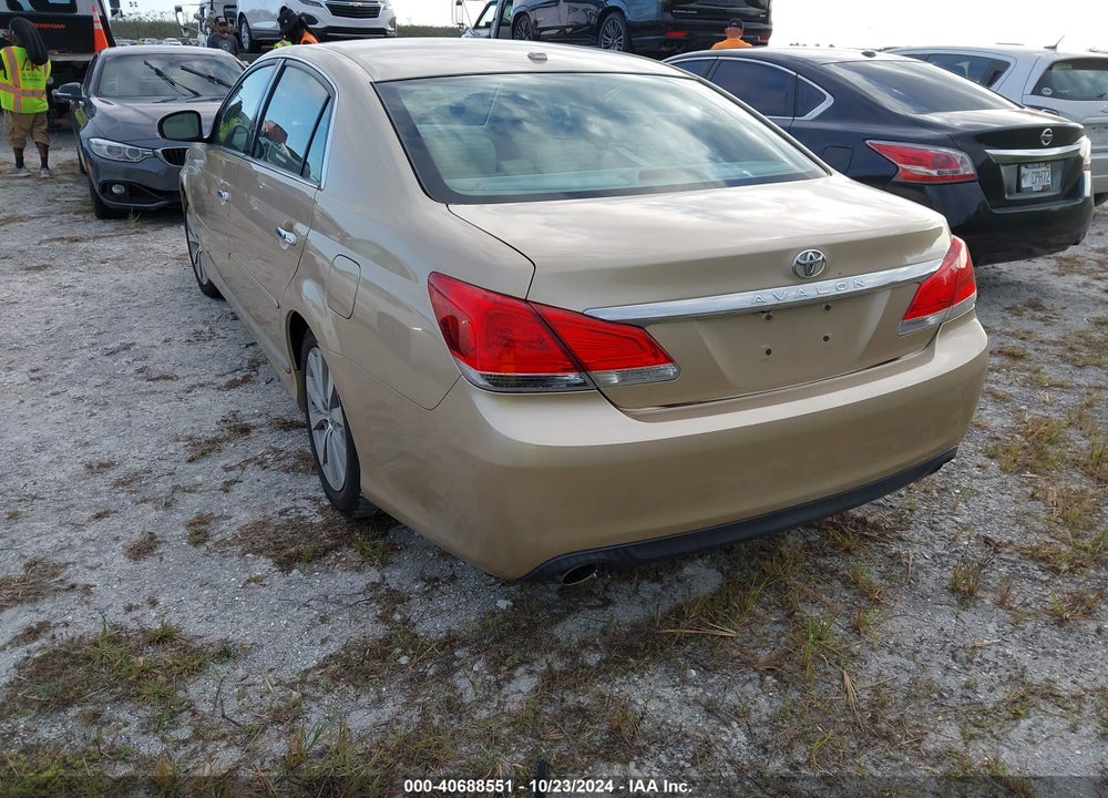 2011 TOYOTA AVALON LIMITED VIN: 4T1BK3DB5BU420196