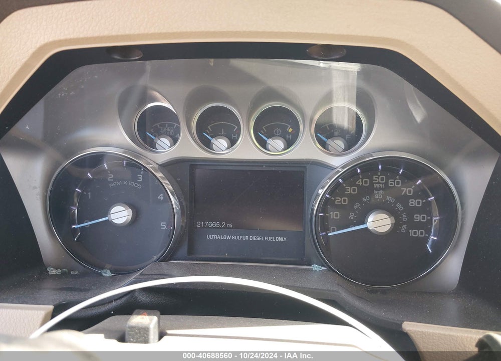 2011 FORD F-350 LARIAT VIN: 1FT8W3BT3BEB23310