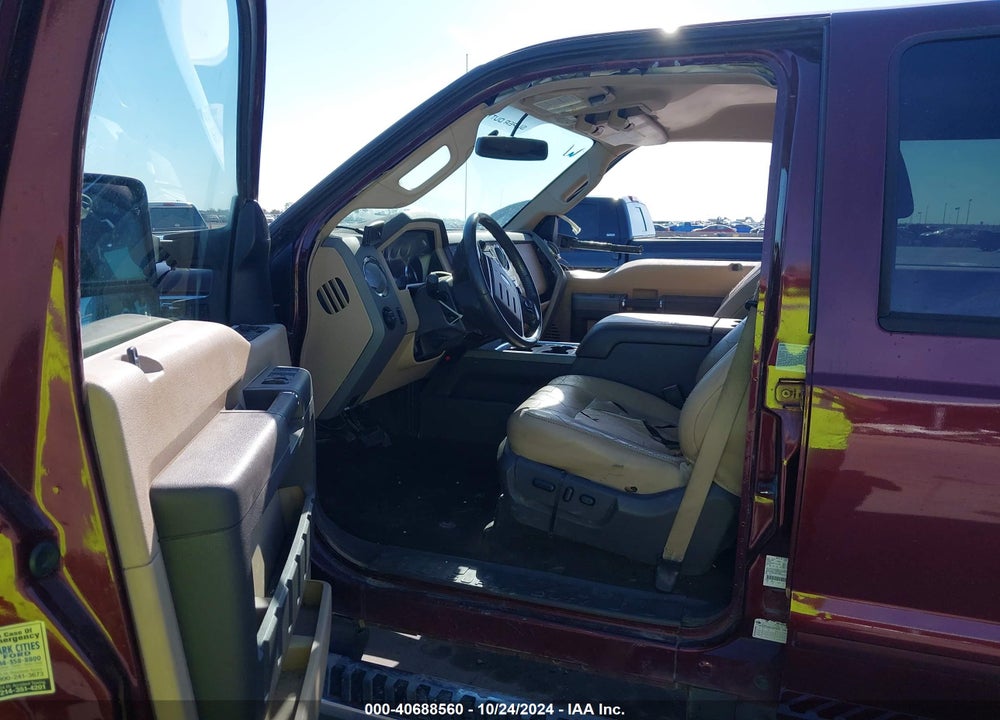2011 FORD F-350 LARIAT VIN: 1FT8W3BT3BEB23310