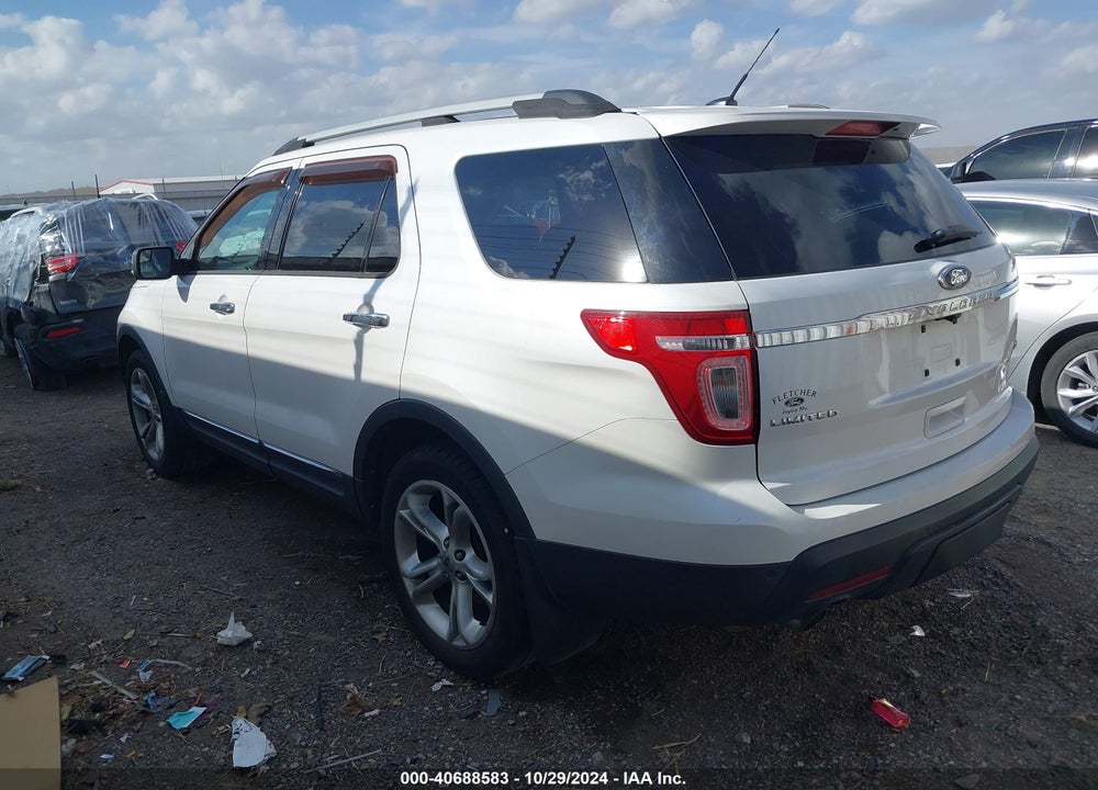 2011 FORD EXPLORER LIMITED VIN: 1FMHK8F89BGA95561