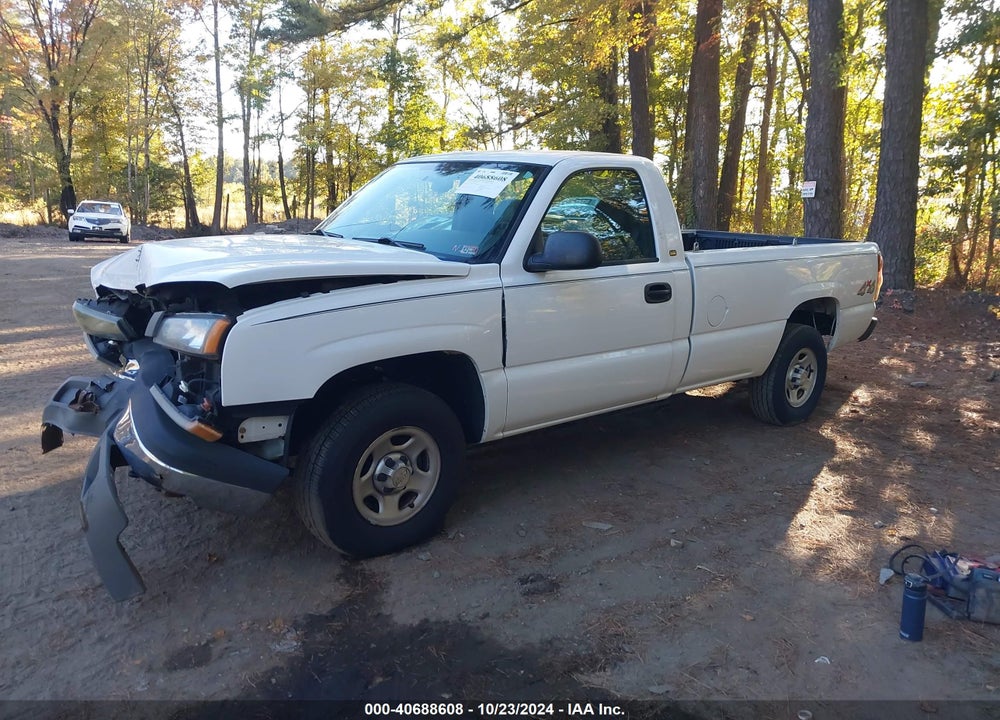 2004 CHEVROLET SILVERADO 1500 WORK TRUCK VIN: 1GCEK14X34Z181061