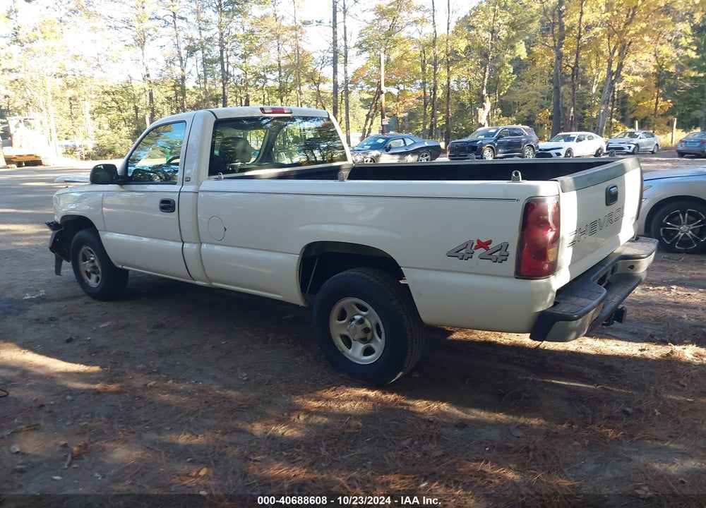 2004 CHEVROLET SILVERADO 1500 WORK TRUCK VIN: 1GCEK14X34Z181061