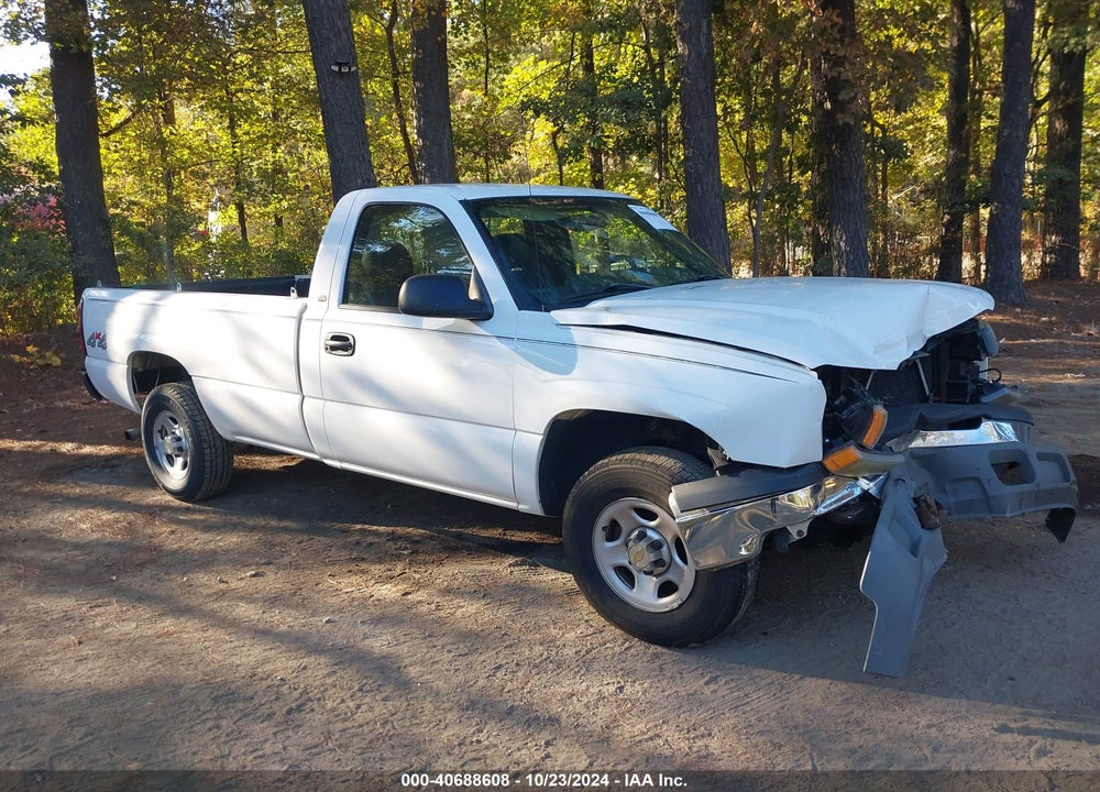 2004 CHEVROLET SILVERADO 1500 WORK TRUCK VIN: 1GCEK14X34Z181061