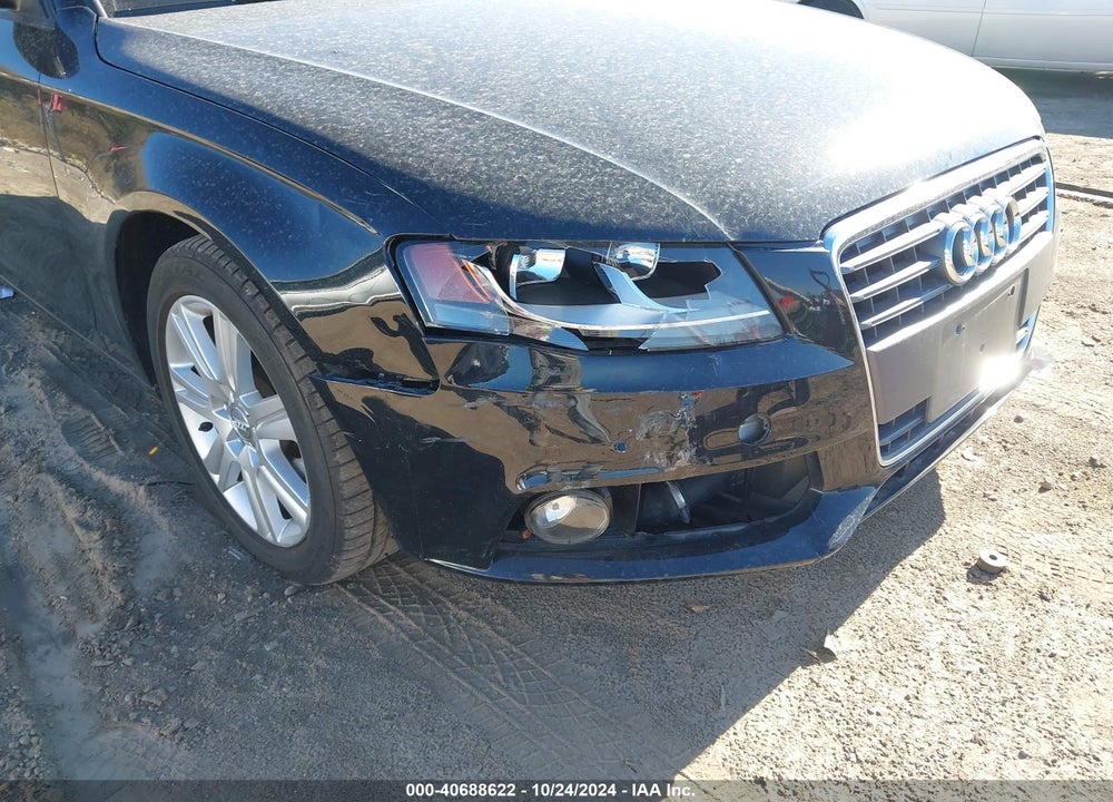 2009 AUDI A4 2.0T PREMIUM VIN: WAULF78K49N051542