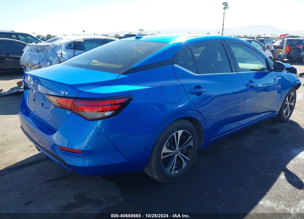 2021 NISSAN SENTRA SV XTRONIC CVT VIN: 3N1AB8CV7MY263587