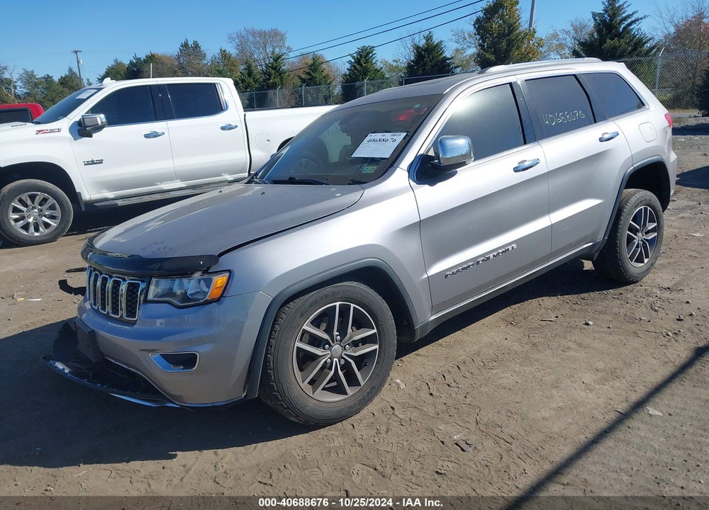 2017 JEEP GRAND CHEROKEE LIMITED 4X4 VIN: 1C4RJFBG5HC782498