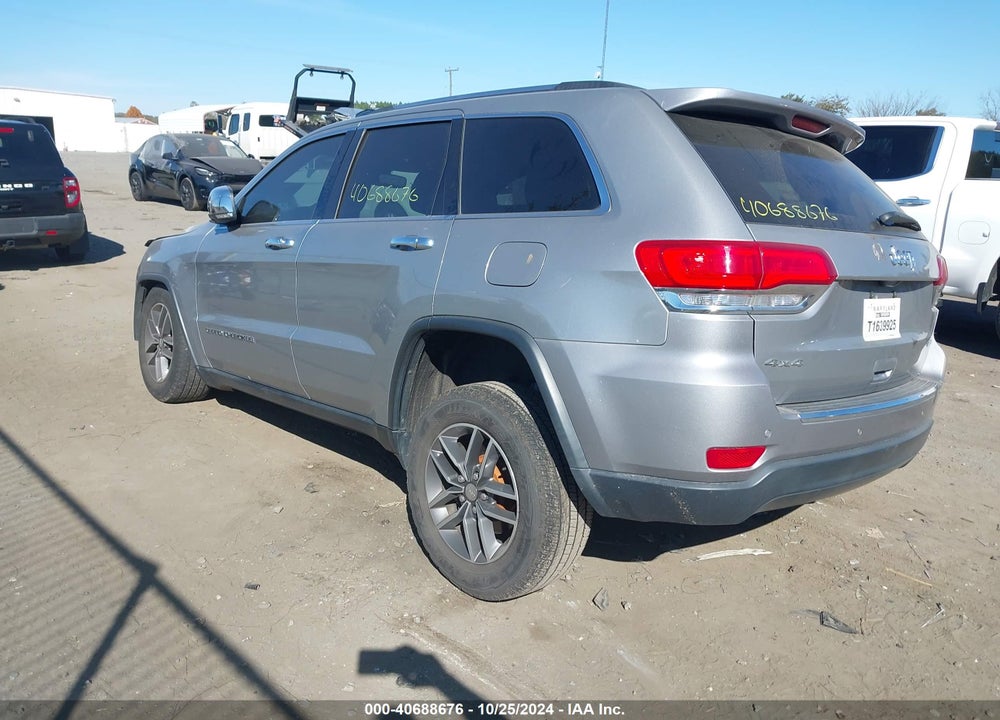 2017 JEEP GRAND CHEROKEE LIMITED 4X4 VIN: 1C4RJFBG5HC782498