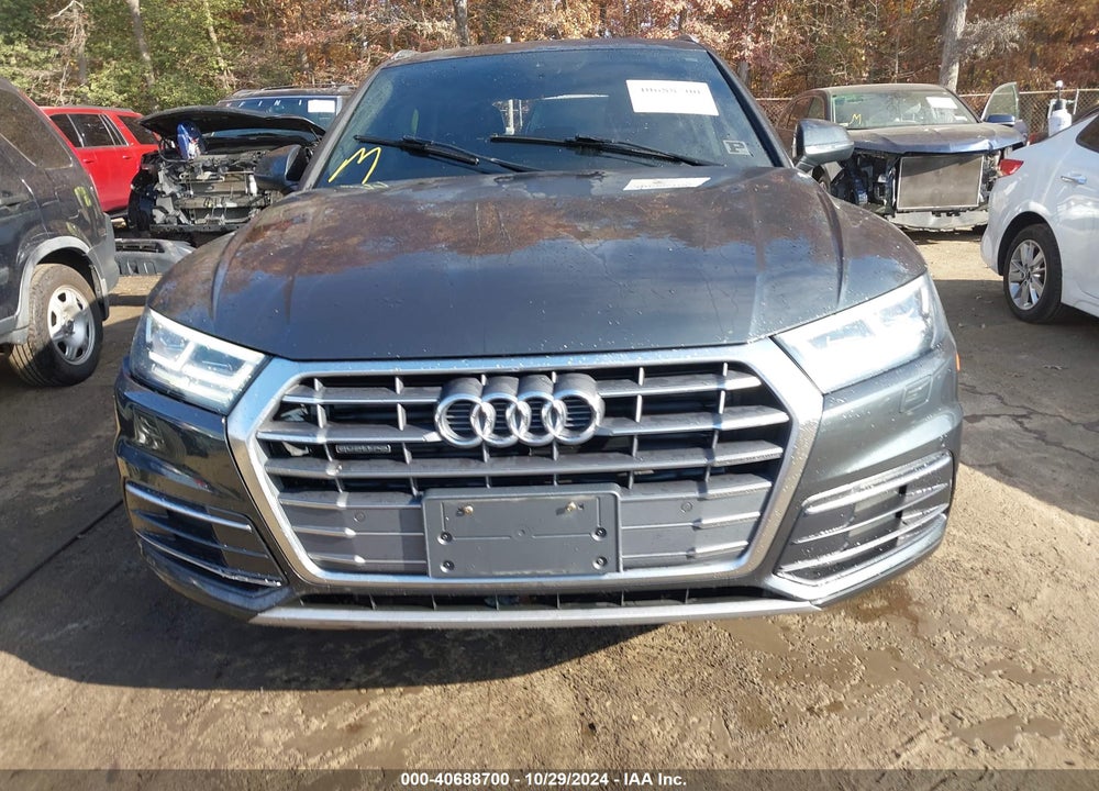 2018 AUDI Q5 2.0T PREMIUM/2.0T TECH PREMIUM VIN: WA1BNAFY8J2024821