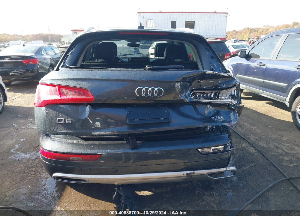 2018 AUDI Q5 2.0T PREMIUM/2.0T TECH PREMIUM VIN: WA1BNAFY8J2024821