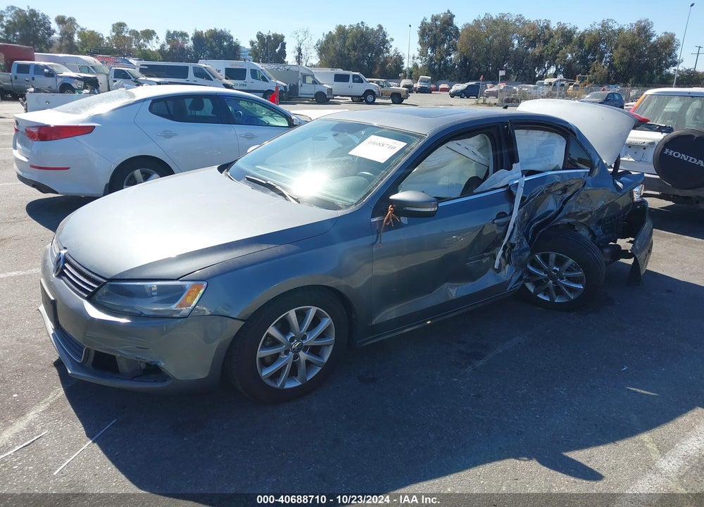 2014 VOLKSWAGEN JETTA 1.8T SE VIN: 3VWD17AJ5EM316705