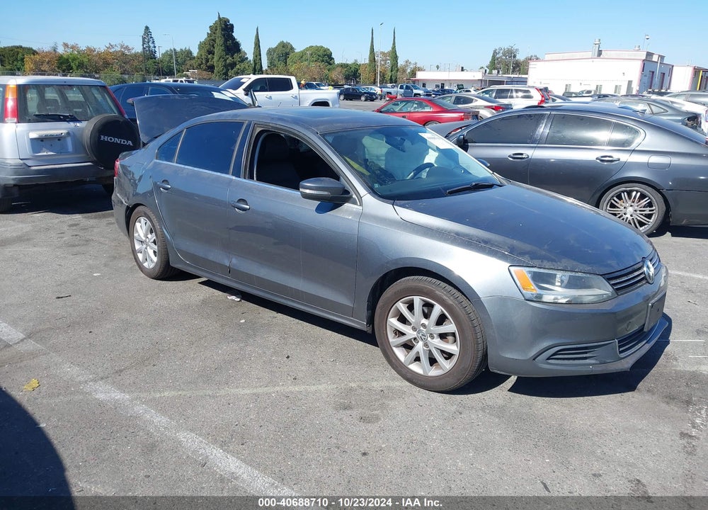 2014 VOLKSWAGEN JETTA 1.8T SE VIN: 3VWD17AJ5EM316705