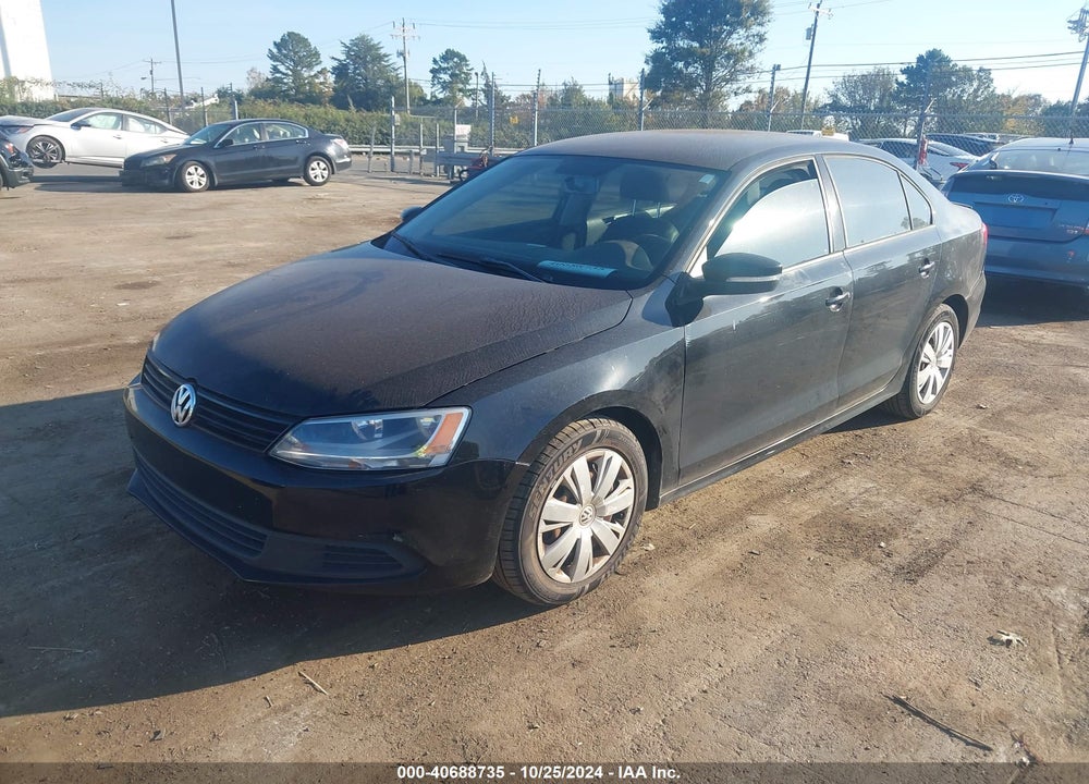 2012 VOLKSWAGEN JETTA 2.5L SE VIN: 3VWDP7AJ1CM325302
