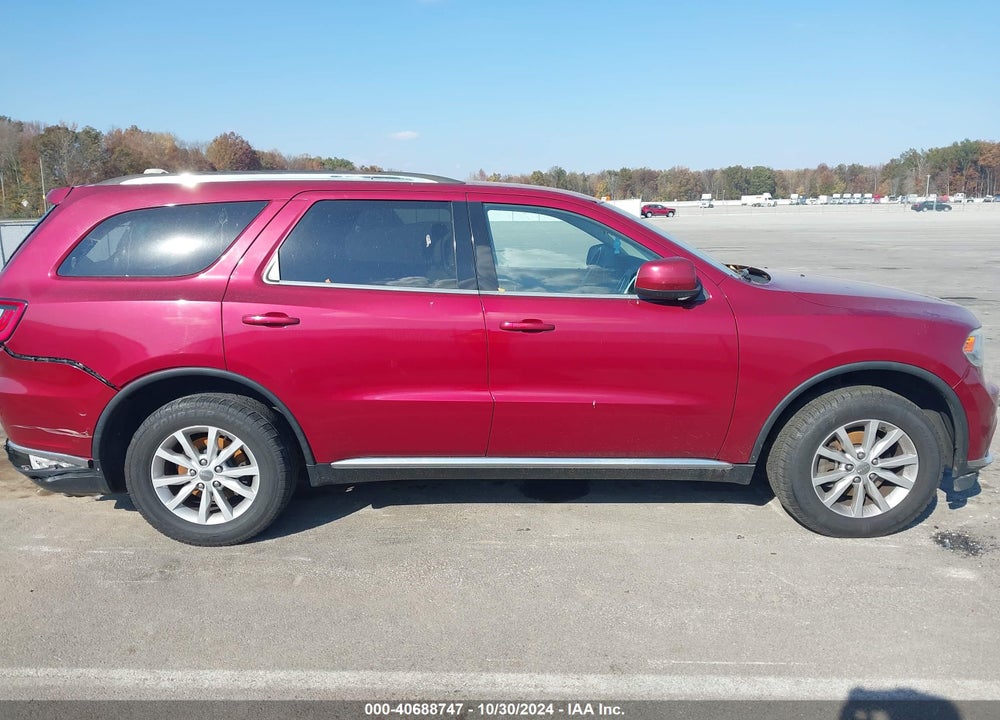 2015 DODGE DURANGO SXT VIN: 1C4RDJAGXFC244825