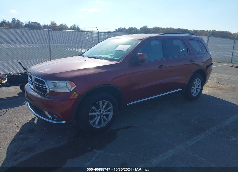 2015 DODGE DURANGO SXT VIN: 1C4RDJAGXFC244825
