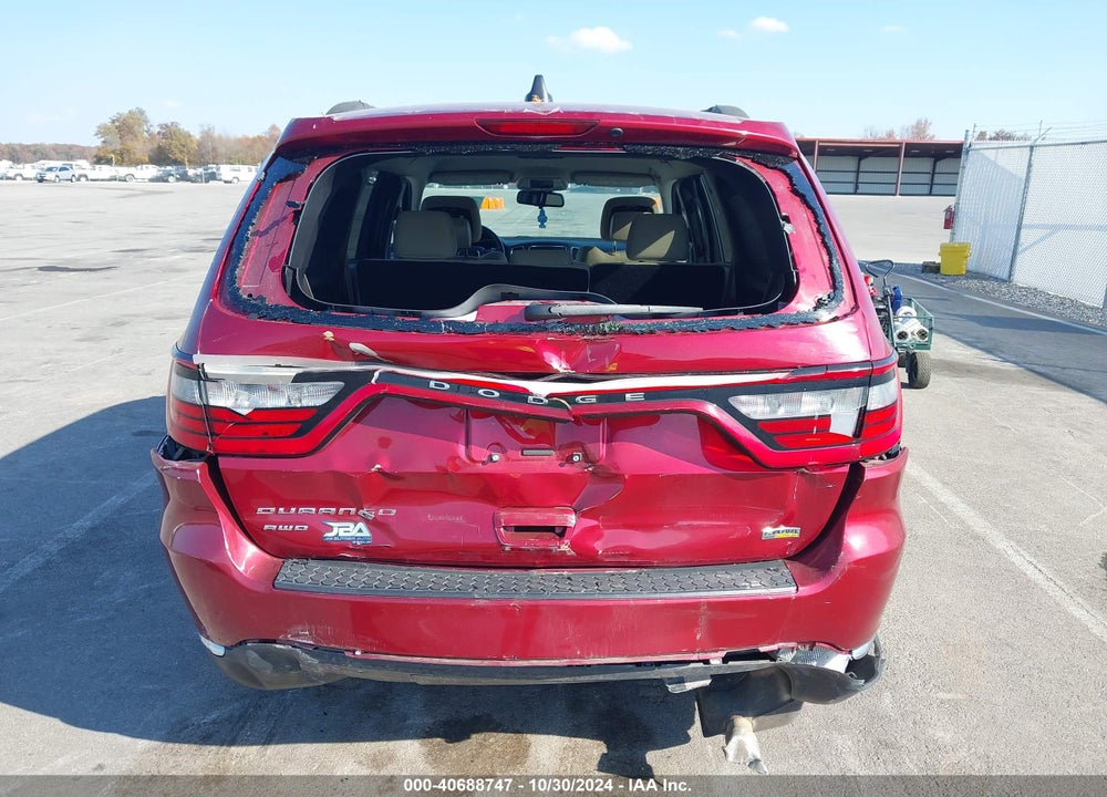 2015 DODGE DURANGO SXT VIN: 1C4RDJAGXFC244825