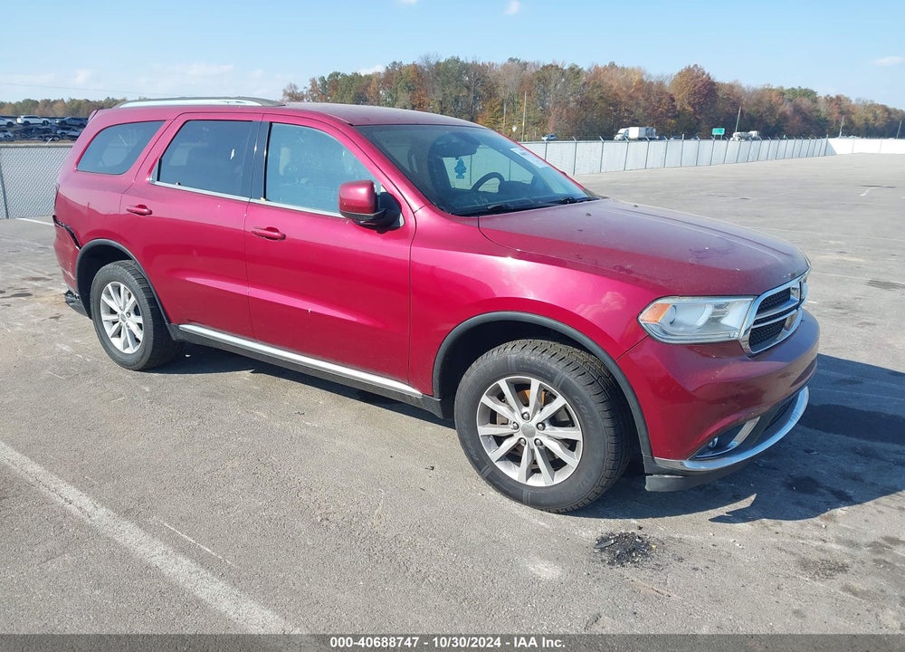 2015 DODGE DURANGO SXT VIN: 1C4RDJAGXFC244825