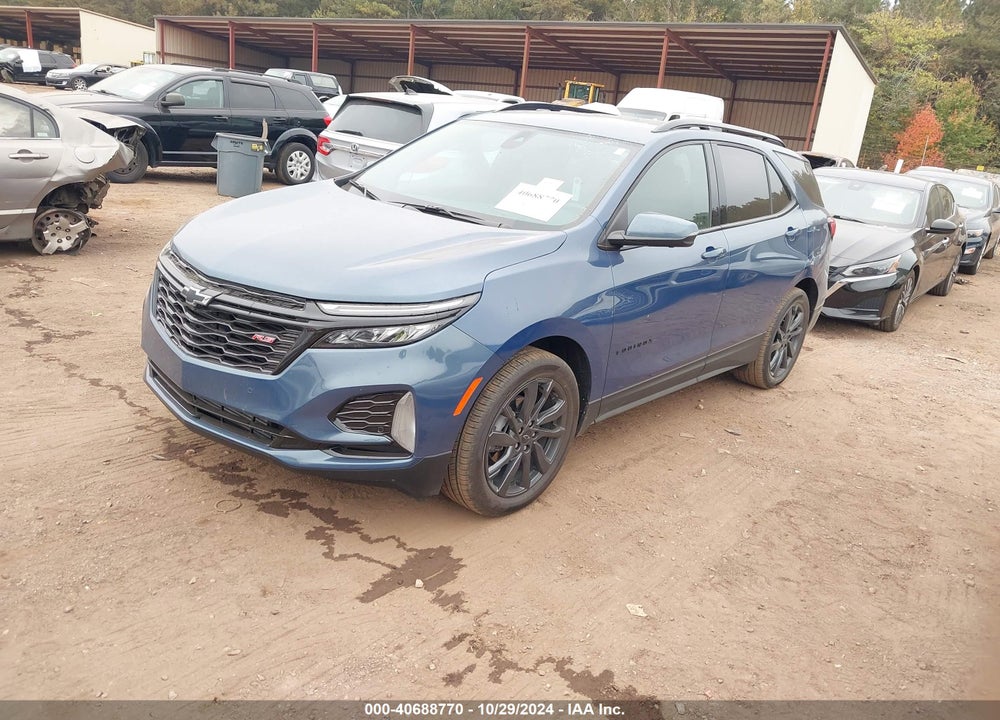 2024 CHEVROLET EQUINOX FWD RS VIN: 3GNAXMEG1RL118000