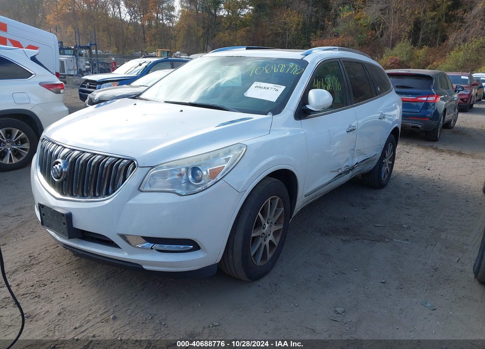 2016 BUICK ENCLAVE LEATHER VIN: 5GAKVBKD1GJ139291