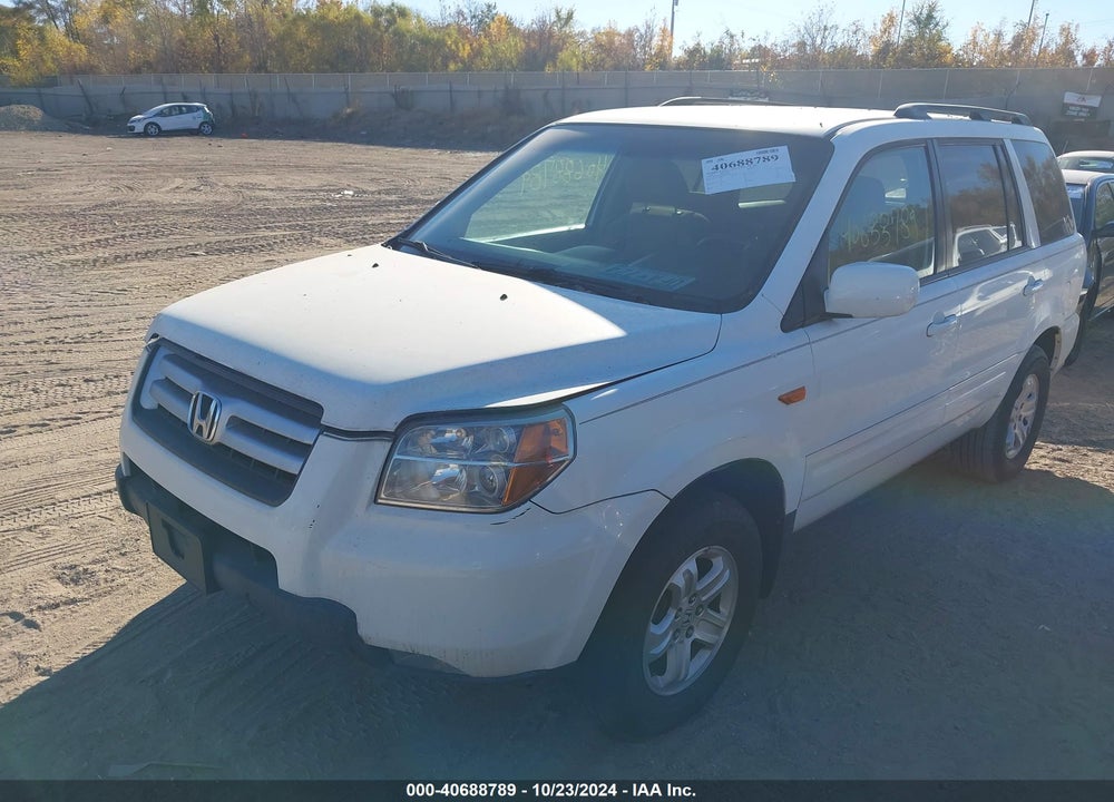 2008 HONDA PILOT VP VIN: 5FNYF18258B001946