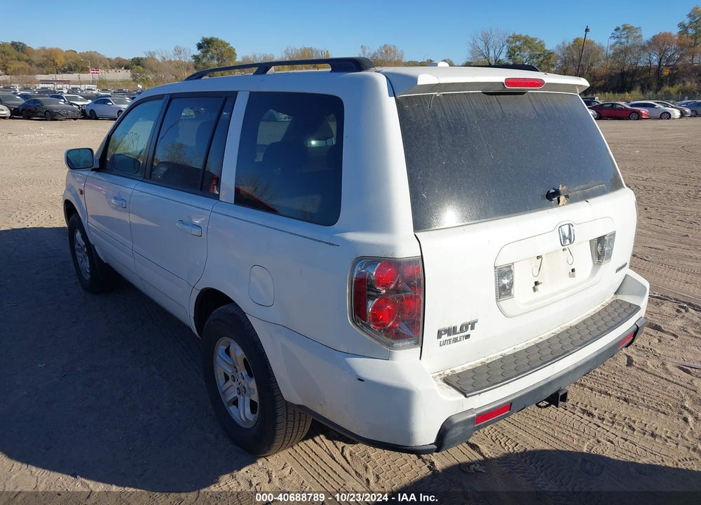 2008 HONDA PILOT VP VIN: 5FNYF18258B001946