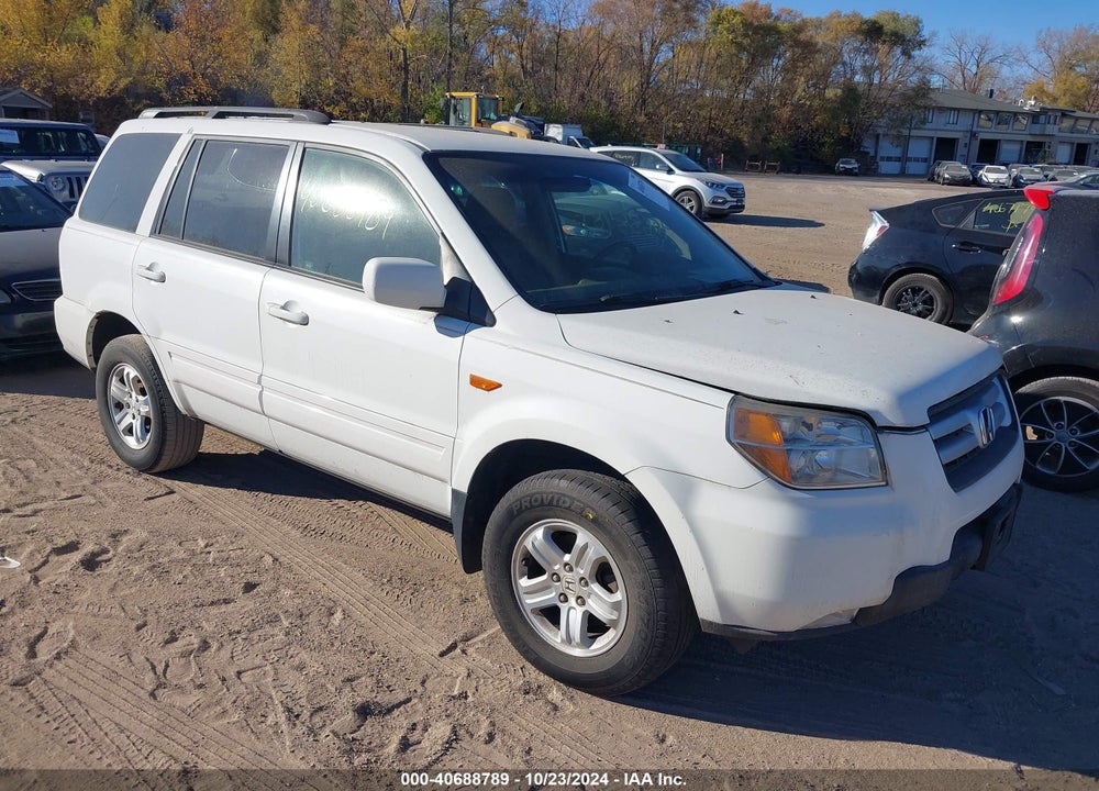 2008 HONDA PILOT VP VIN: 5FNYF18258B001946