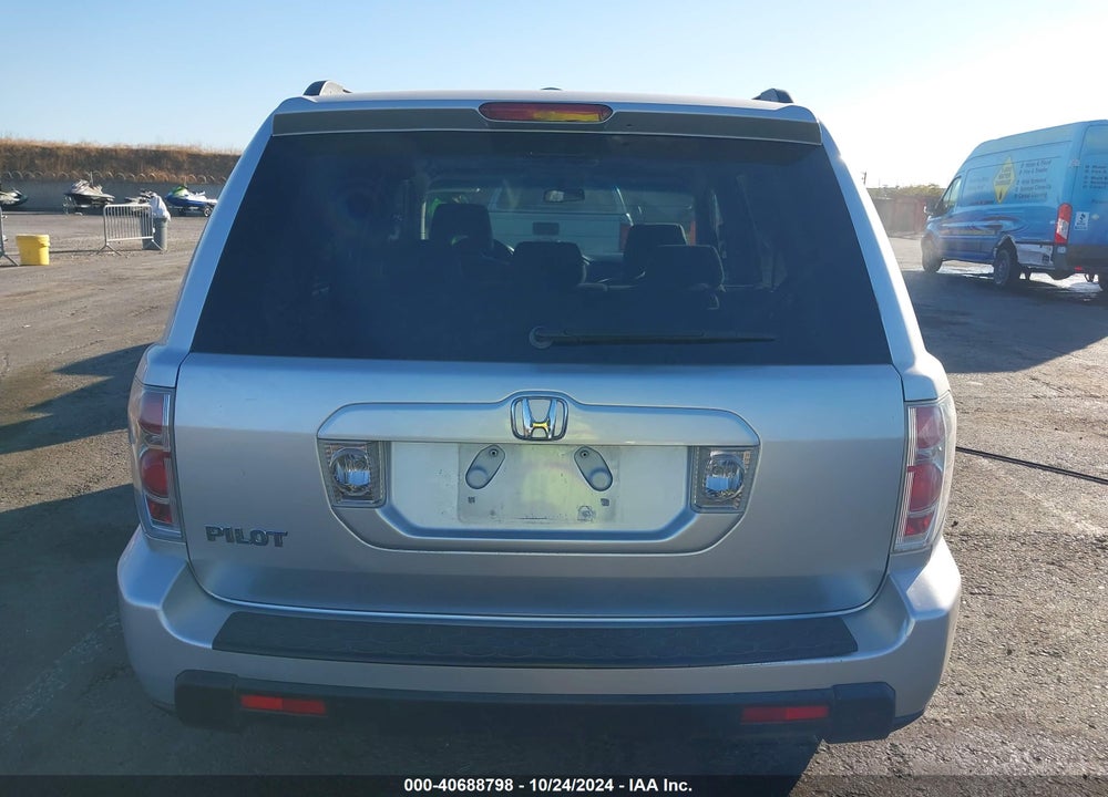 2008 HONDA PILOT SE VIN: 5FNYF18378B001732