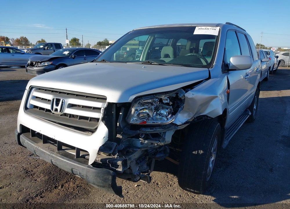 2008 HONDA PILOT SE VIN: 5FNYF18378B001732