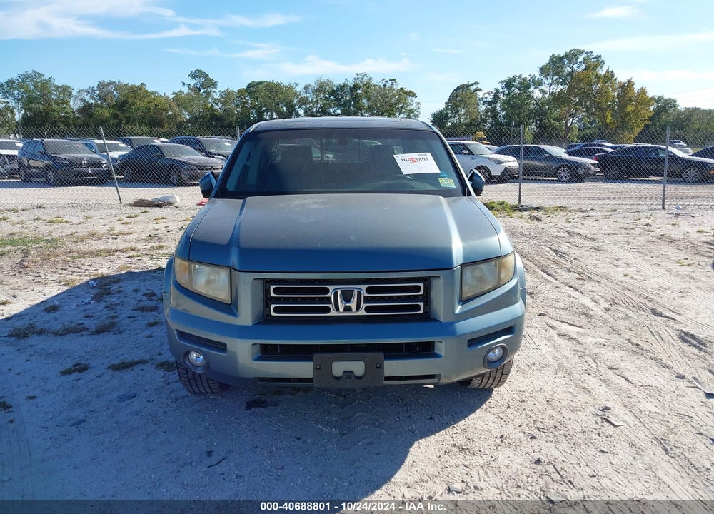 2008 HONDA RIDGELINE RTL VIN: 2HJYK16508H511877