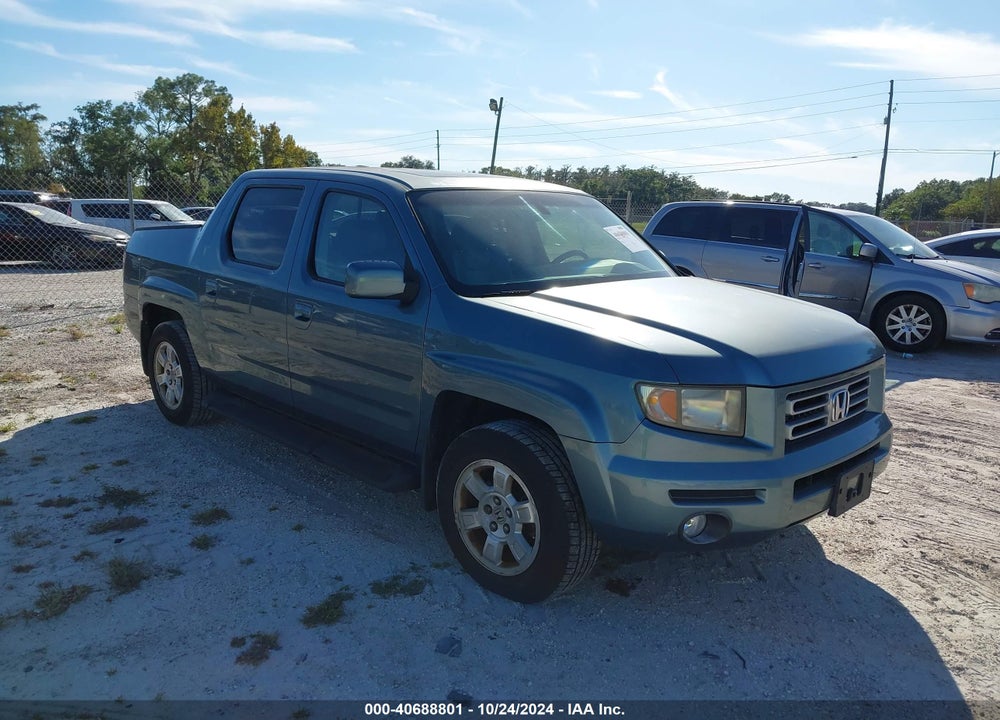 2008 HONDA RIDGELINE RTL VIN: 2HJYK16508H511877