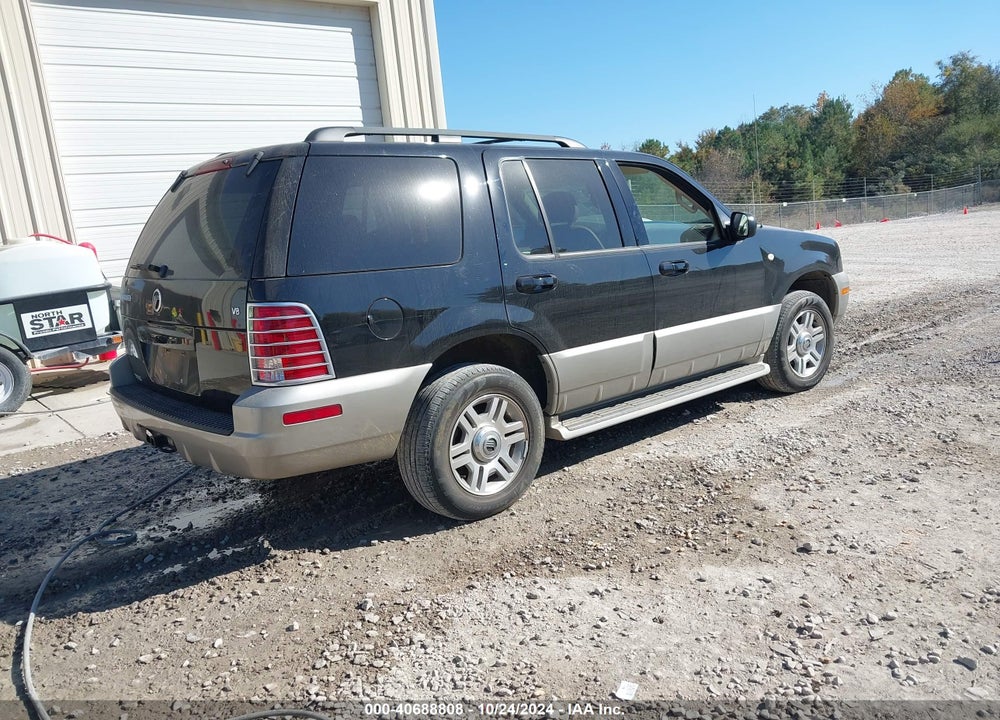 2003 MERCURY MOUNTAINEER VIN: 4M2ZU66W23UJ14809