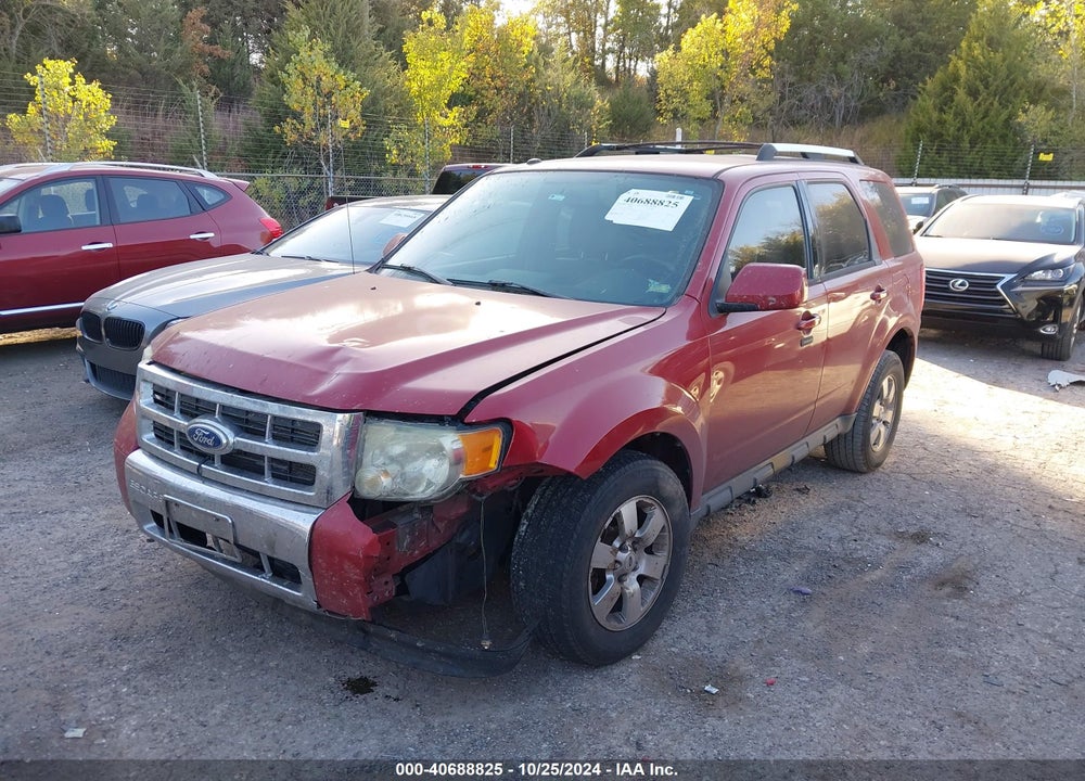 2011 FORD ESCAPE LIMITED VIN: 1FMCU9EG4BKA50916