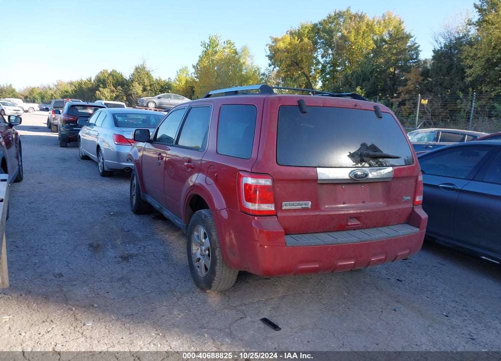 2011 FORD ESCAPE LIMITED VIN: 1FMCU9EG4BKA50916