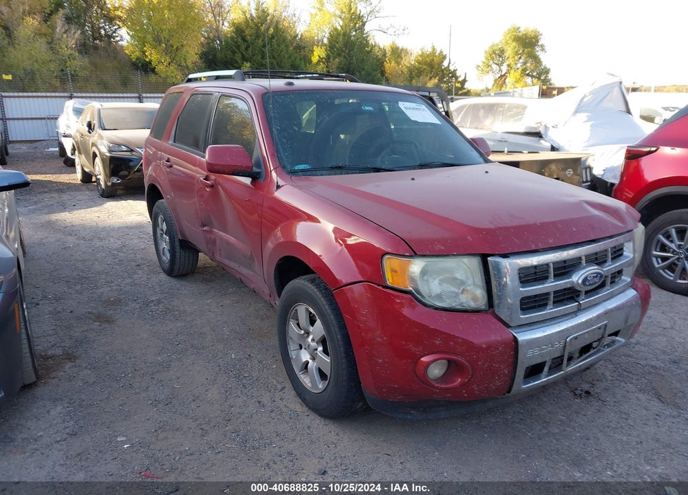 2011 FORD ESCAPE LIMITED VIN: 1FMCU9EG4BKA50916