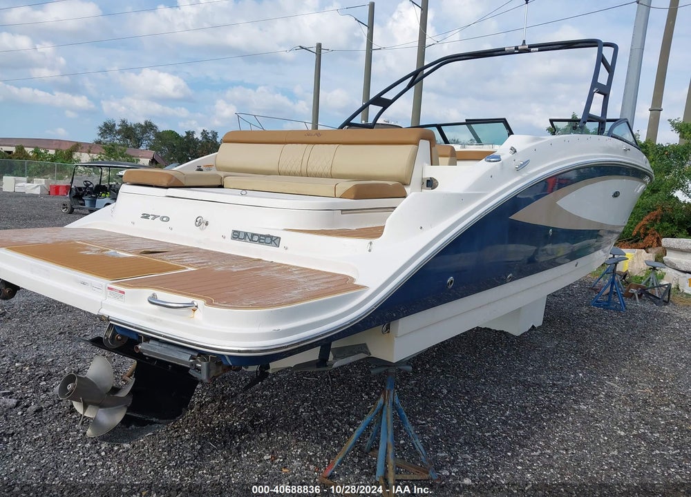 2015 SEA RAY BOAT VIN: SERV2853C515