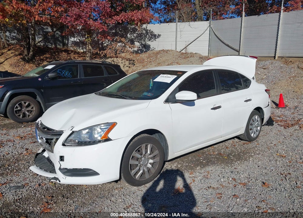 2015 NISSAN SENTRA FE+ S/S/SL/SR/SV VIN: 3N1AB7AP4FY214056