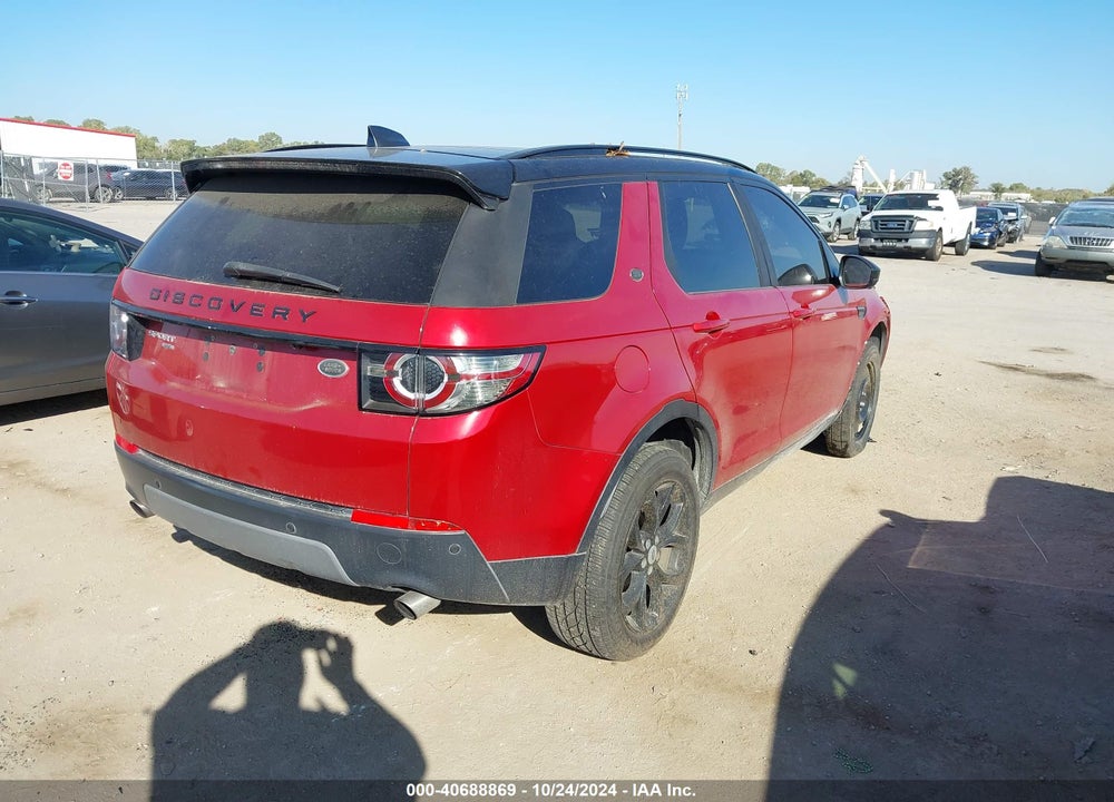 2017 LAND ROVER DISCOVERY SPORT HSE VIN: SALCR2BG4HH641473