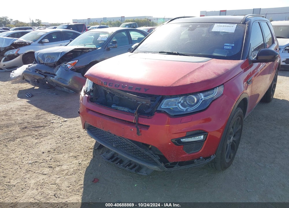 2017 LAND ROVER DISCOVERY SPORT HSE VIN: SALCR2BG4HH641473