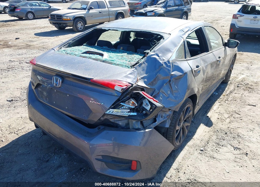 2020 HONDA CIVIC SPORT VIN: 2HGFC2F80LH568180