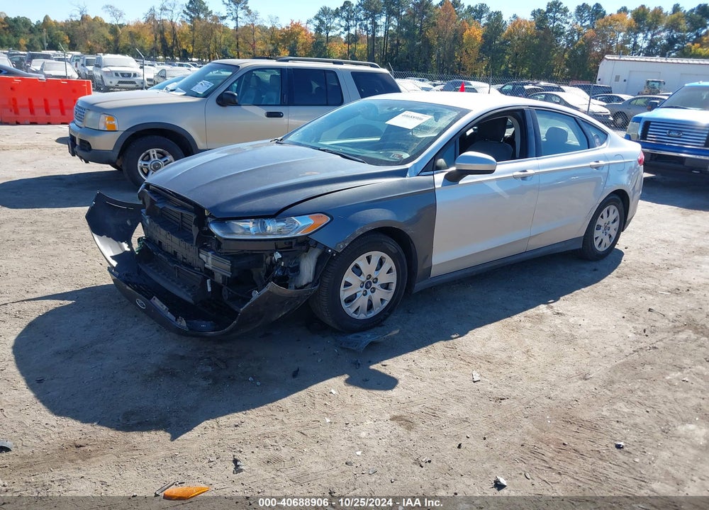 2014 FORD FUSION S VIN: 1FA6P0G79E5381615