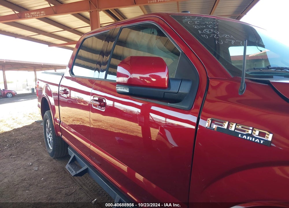 2018 FORD F-150 LARIAT VIN: 1FTEW1EP1JKC25890