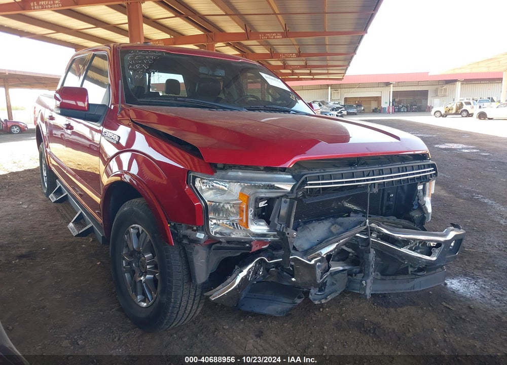 2018 FORD F-150 LARIAT VIN: 1FTEW1EP1JKC25890