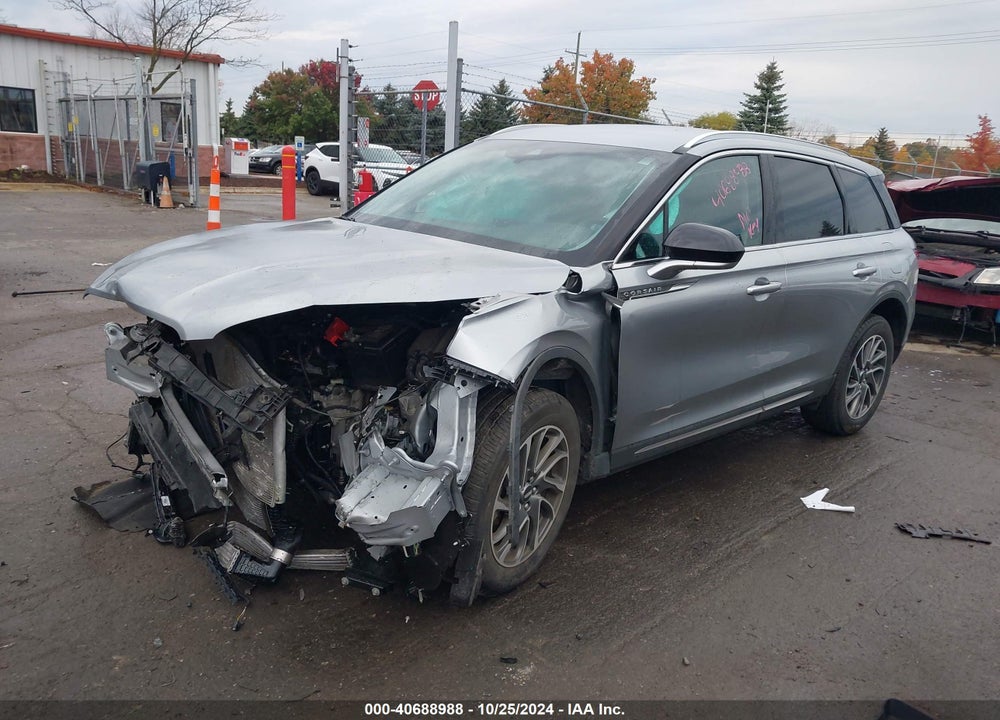 2022 LINCOLN CORSAIR STANDARD VIN: 5LMCJ1D99NUL11556