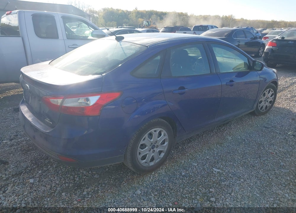 2012 FORD FOCUS SE VIN: 1FAHP3F27CL381587