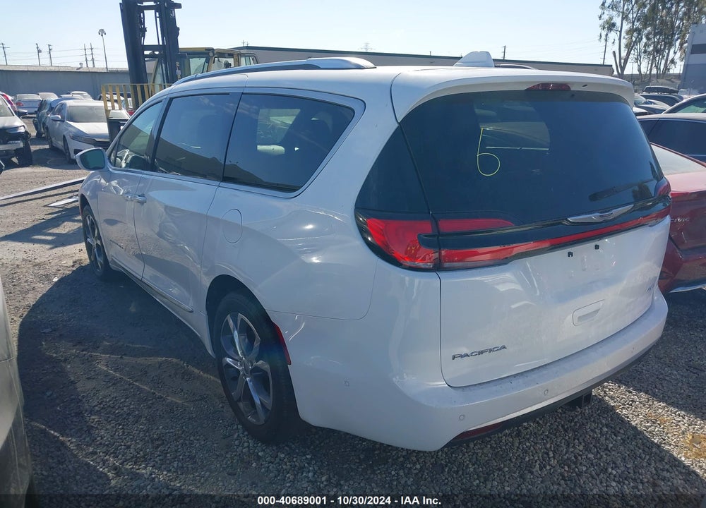 2021 CHRYSLER PACIFICA PINNACLE AWD VIN: 2C4RC3PG3MR508476