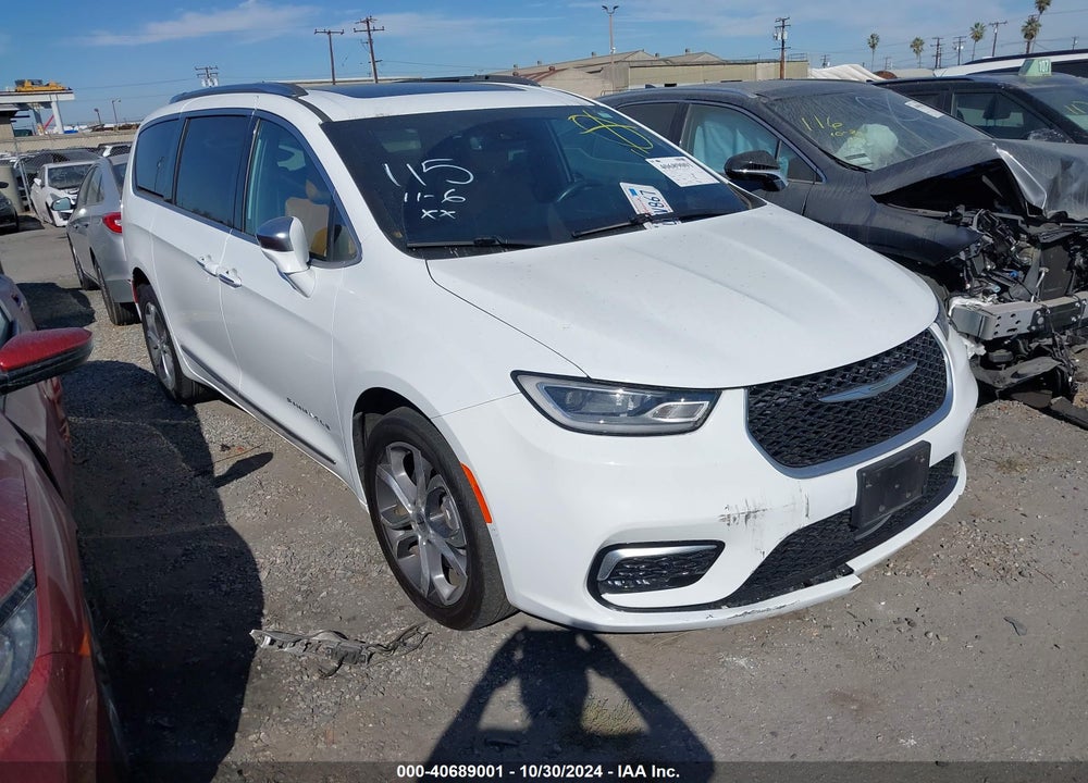 2021 CHRYSLER PACIFICA PINNACLE AWD VIN: 2C4RC3PG3MR508476