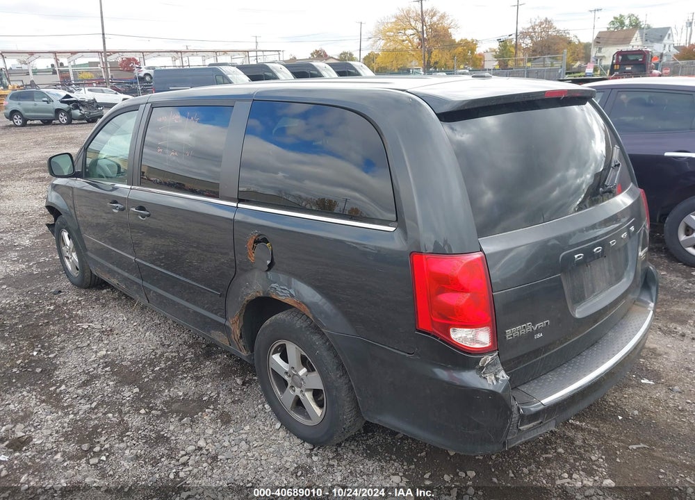 2012 DODGE GRAND CARAVAN CREW VIN: 2C4RDGDG8CR198512