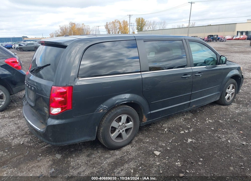2012 DODGE GRAND CARAVAN CREW VIN: 2C4RDGDG8CR198512
