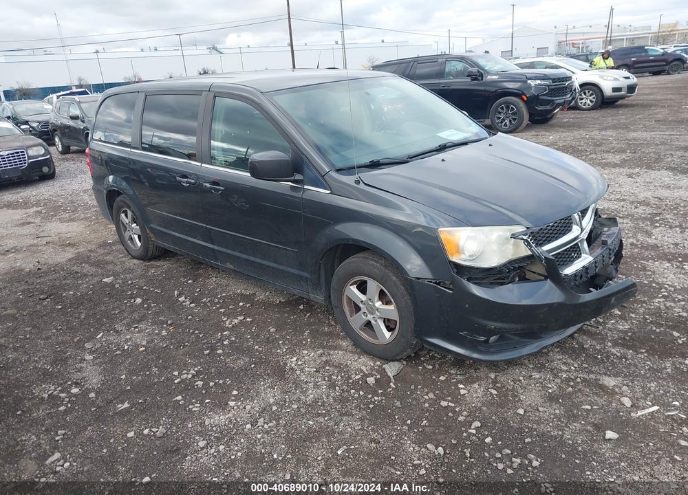 2012 DODGE GRAND CARAVAN CREW VIN: 2C4RDGDG8CR198512