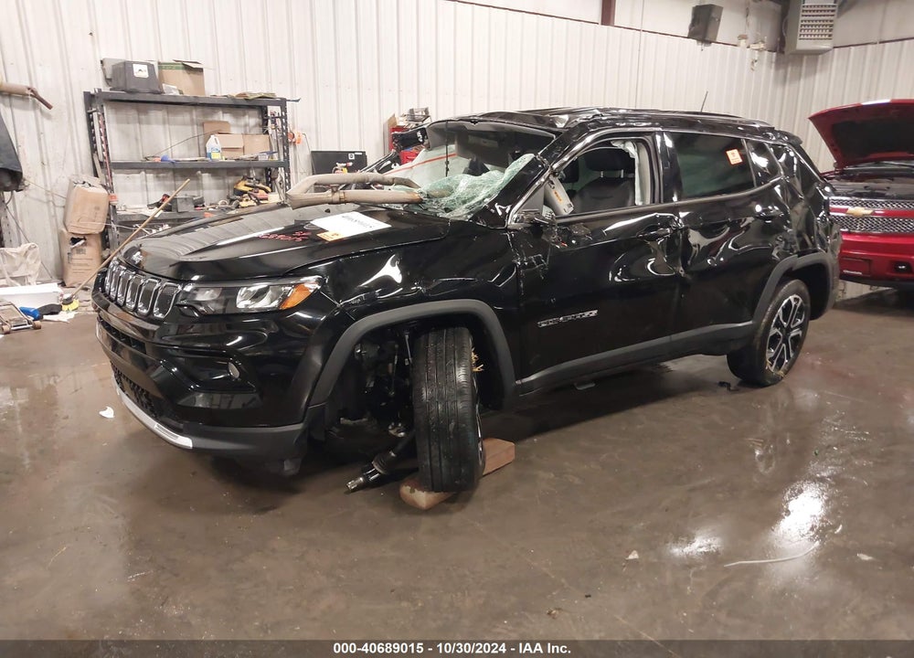 2022 JEEP COMPASS LIMITED 4X4 VIN: 3C4NJDCB5NT153300