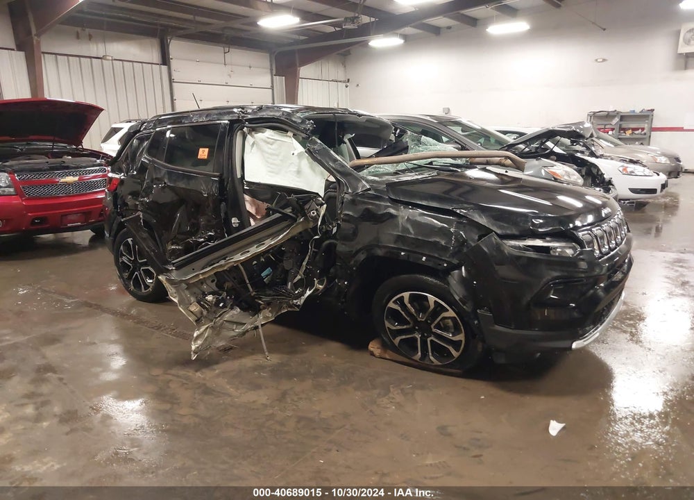 2022 JEEP COMPASS LIMITED 4X4 VIN: 3C4NJDCB5NT153300